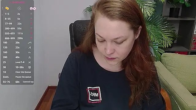 CutieGinger online show from 9, 11, 2025