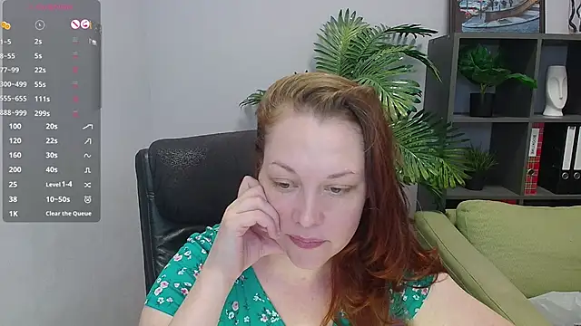 CutieGinger online show from 20, 9, 2025