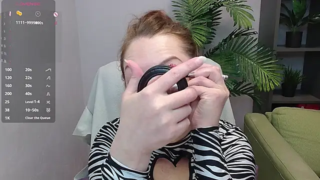 CutieGinger online show from 26, 10, 2025