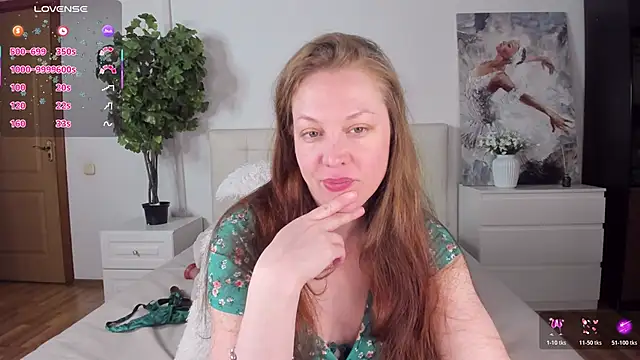 CutieGinger online show from 1, 6, 2026