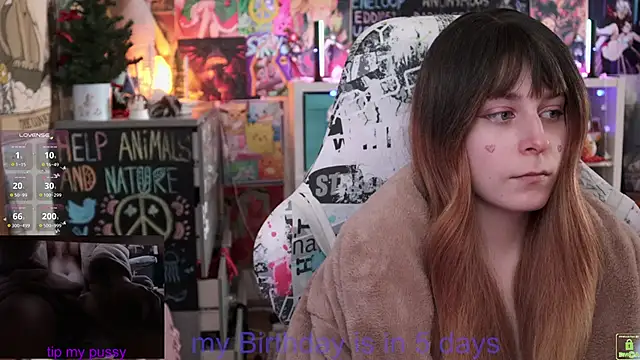 ShiroiFubuki online show from 15, 2, 2025