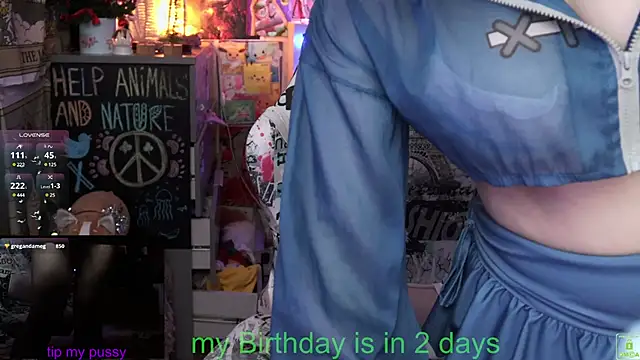 ShiroiFubuki online show from 18, 2, 2025