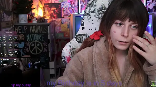 ShiroiFubuki online show from 16, 2, 2025