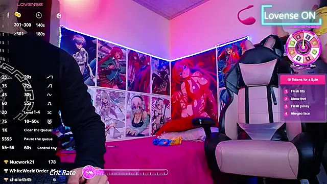 AntonellaAndMao online show from 22, 3, 2025