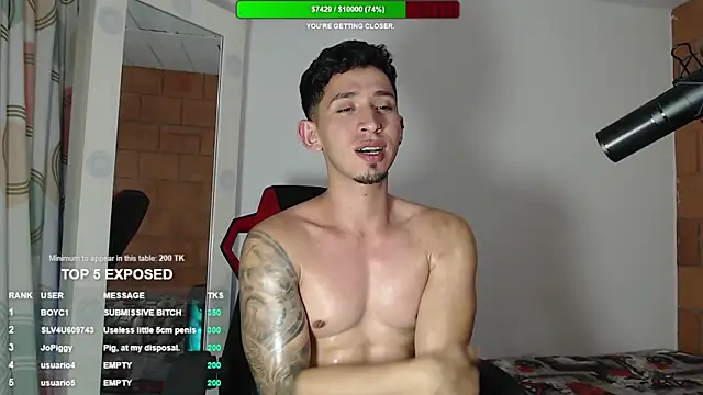 stevenSEX123 online show from 8, 7, 2026