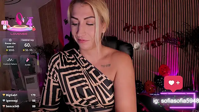 sofiah  online show from 28, 10, 2025