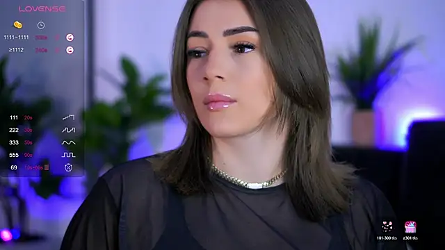 AishaCarter online show from 6, 11, 2025