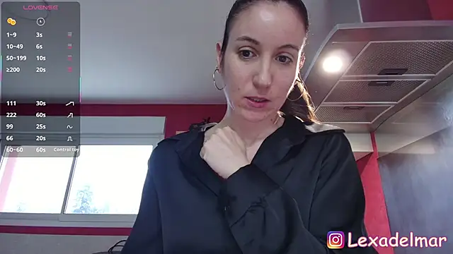 Lexa del mar online show from 16, 3, 2026