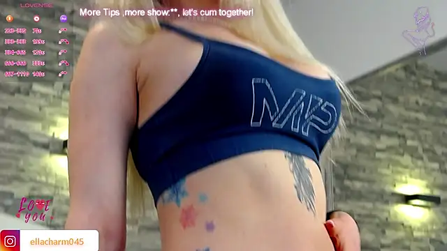 Ella Charm online show from 22, 3, 2025