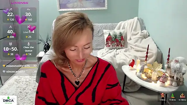 HornyMilf 777 online show from 21, 12, 2025