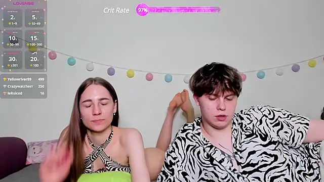 Emily and Ilumi online show from 22, 2, 2025