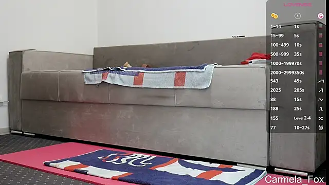 Snapshot of Carmela_fox chatting on 16, 10, 2025 Carmela fox online show from 16, 10, 2025