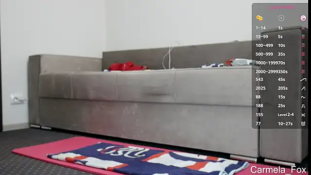 Snapshot of Carmela_fox chatting on 17, 10, 2025 Carmela fox online show from 17, 10, 2025