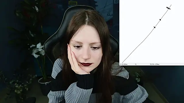 Snapshot of VeliraBraitberg chatting on 27, 2, 2025 VeliraBraitberg online show from 27, 2, 2025