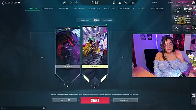 haru u2 online show from 19, 10, 2025