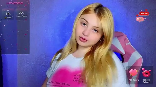 shy blondiee online show from 20, 3, 2025