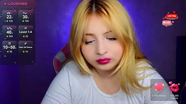 shy blondiee online show from 17, 3, 2025