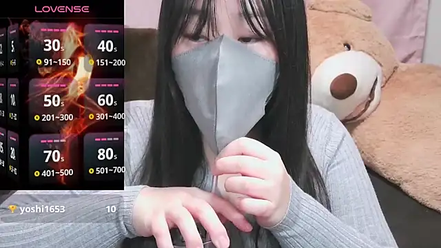 yuinyan3150 online show from 24, 12, 2024