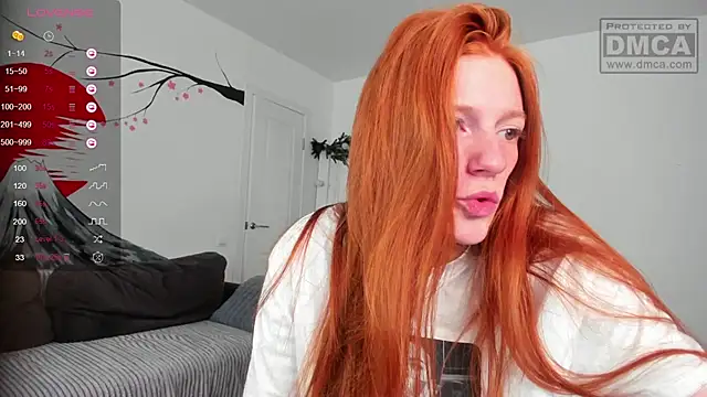 Aliceginger99 online show from 26, 2, 2025