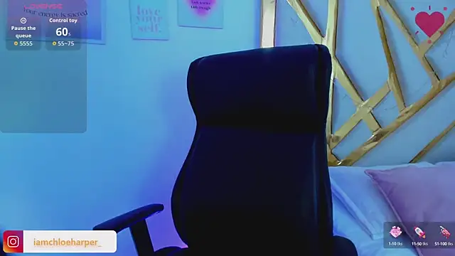 ChloeHarper  online show from 2, 10, 2025