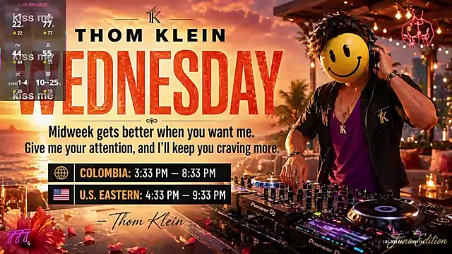 Snapshot of thomklein chatting on 17, 6, 2026 thomklein online show from 17, 6, 2026