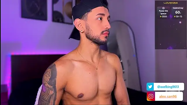 AxelKing1326 online show from 8, 11, 2025