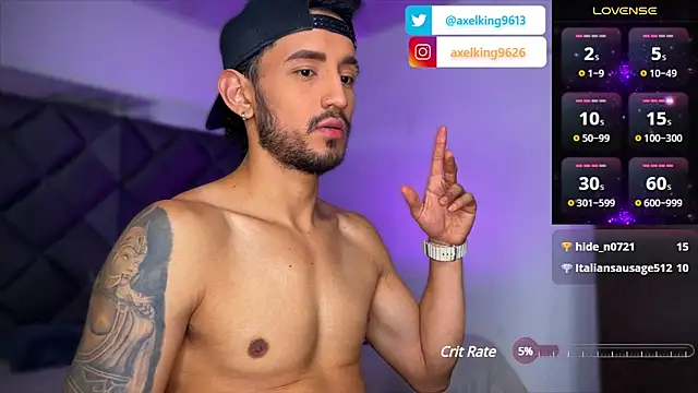 AxelKing1326 online show from 20, 3, 2025