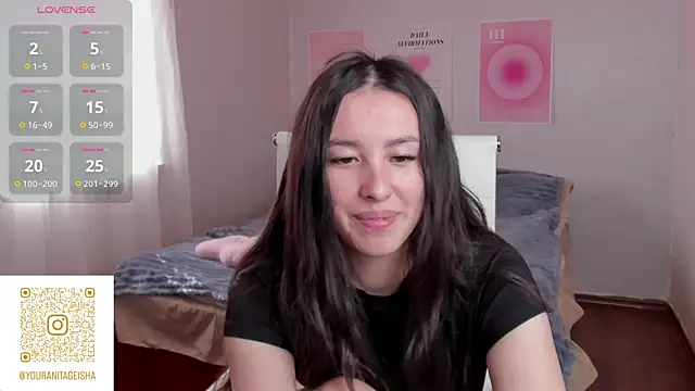 Geisha Anna online show from 20, 3, 2025