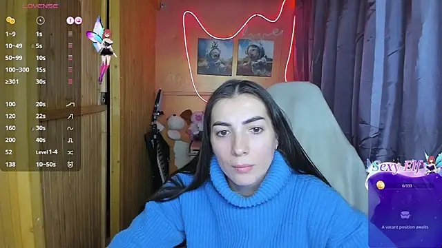 Fiery Brunette  online show from 21, 2, 2025