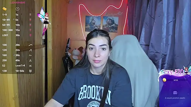 Fiery Brunette  online show from 22, 2, 2025