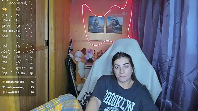 Fiery Brunette  online show from 22, 2, 2025