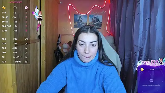 Fiery Brunette  online show from 21, 2, 2025