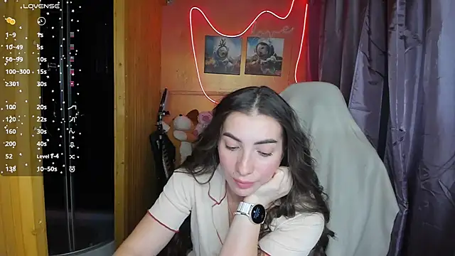 Fiery Brunette  online show from 26, 2, 2025