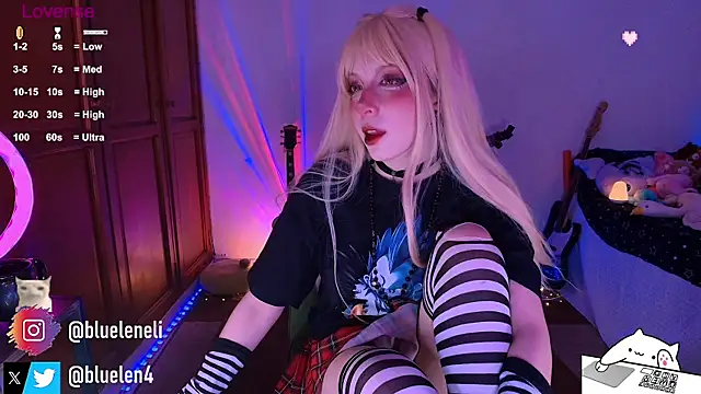 bluelen online show from 17, 5, 2026