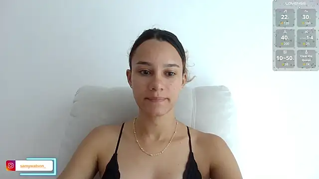 SamanthaWatson online show from 3, 6, 2026