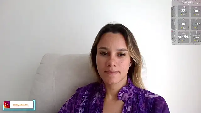 SamanthaWatson online show from 27, 4, 2026