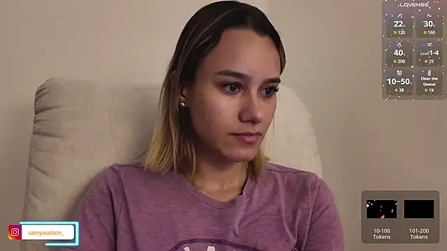 SamanthaWatson online show from 23, 2, 2026