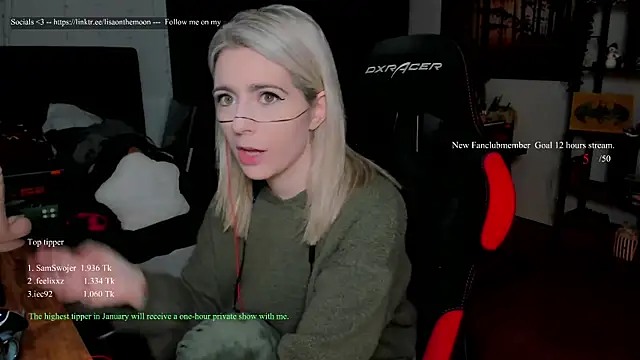 Lisaonthemoon online show from 10, 1, 2026