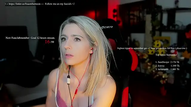 Lisaonthemoon online show from 16, 9, 2025