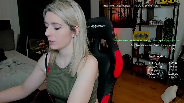 Lisaonthemoon online show from 9, 3, 2026