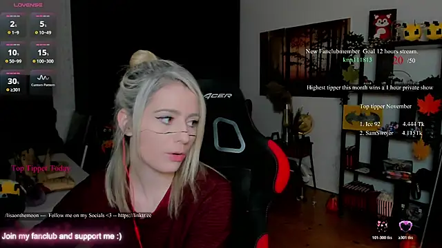 Lisaonthemoon online show from 26, 11, 2025