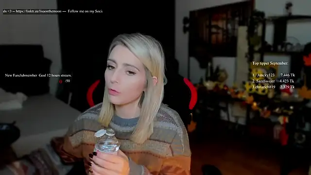 Lisaonthemoon online show from 24, 9, 2025