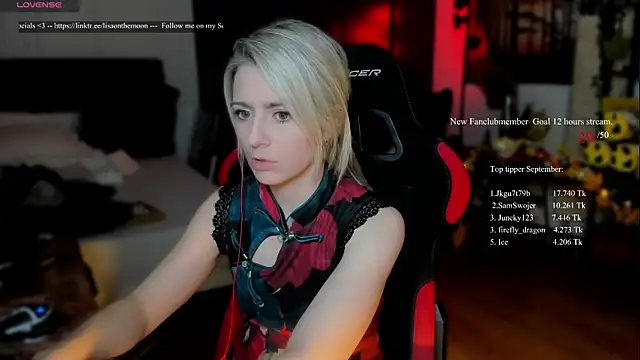 Lisaonthemoon online show from 28, 9, 2025