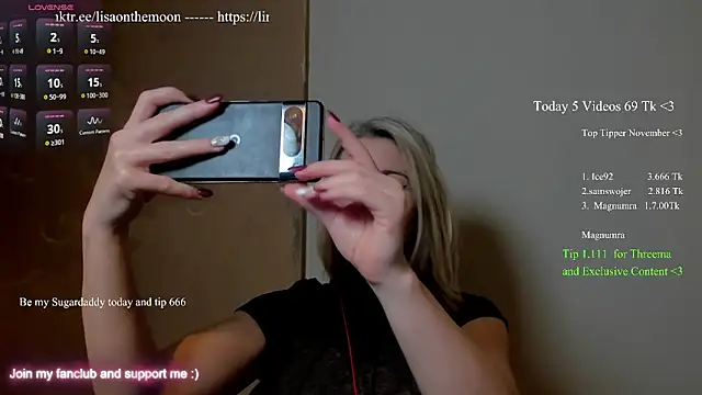 Lisaonthemoon online show from 18, 11, 2025