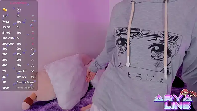 arysUwU online show from 10, 9, 2025