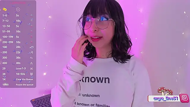 arysUwU online show from 18, 3, 2026