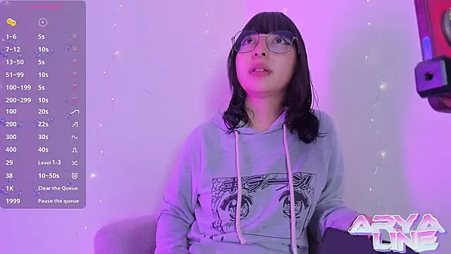 arysUwU online show from 21, 3, 2026