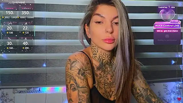 tattooedBabyy online show from 3, 3, 2025