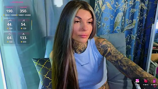 tattooedBabyy online show from 4, 10, 2025