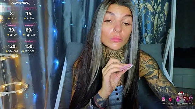 tattooedBabyy online show from 1, 12, 2025